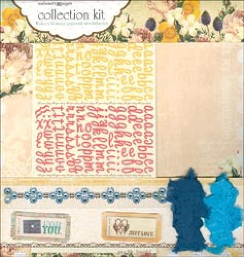 Webster's Pages - Collection Kit - Western Romance Papers & Embellishments - Collection Kit