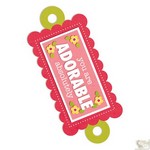 We R Memory Keepers - Embossed Tags You Are Adorable