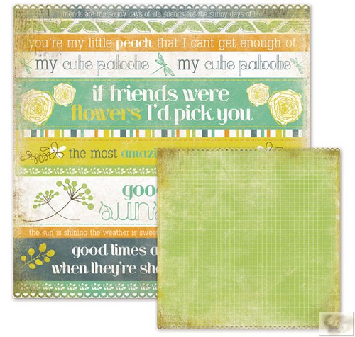 We R Memory Keepers - Good Day Sunshine DC Cardstock Lynn
