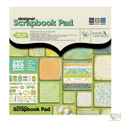 We R Memory Keepers - Good Day Sunshine 12x12 Scrapbook Pad
