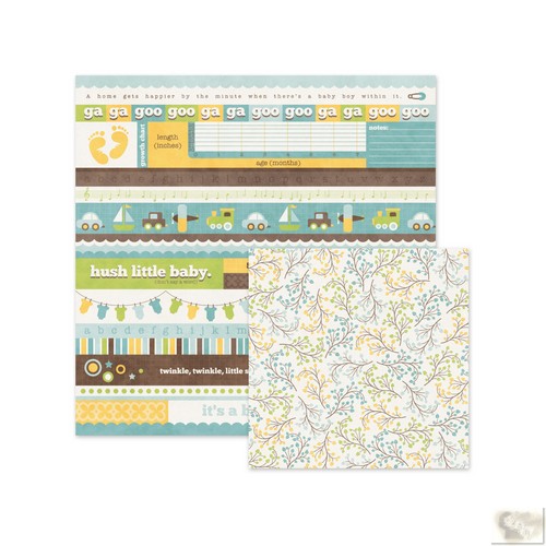 We R Memory Keepers - Baby Mine - Paper - Snips & Snails