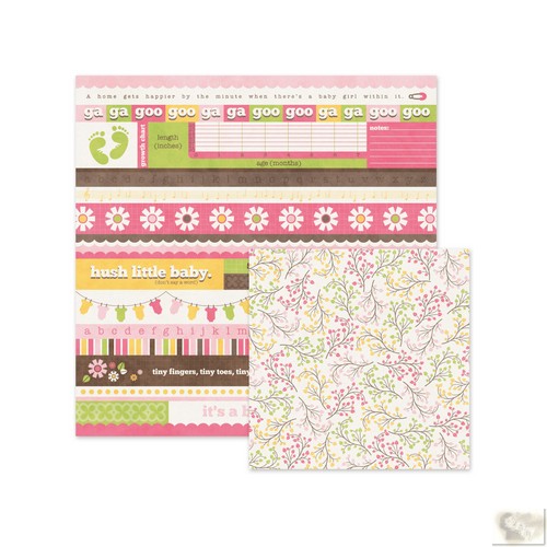 We R Memory Keepers - Baby Mine - Paper - Sugar & Spice