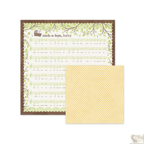 We R Memory Keepers - Baby Mine Paper - Rock-A-Bye