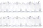 We R Memory Keepers - The Cinch Wire Binders - 0.75" White