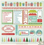 My Minds Eye - Winter Wonderland - 12x12 Sticker Accessories Sheet